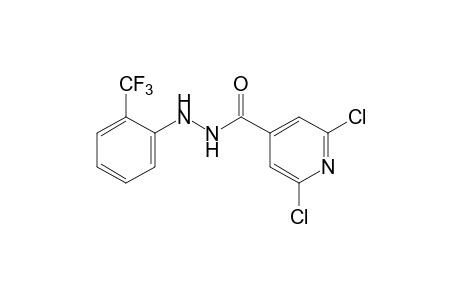 2,6-DICHLOROISONICOTINIC ACID, 2-(alpha,alpha,alpha-TRIFLUORO-o-TOLYL)HYDRAZIDE