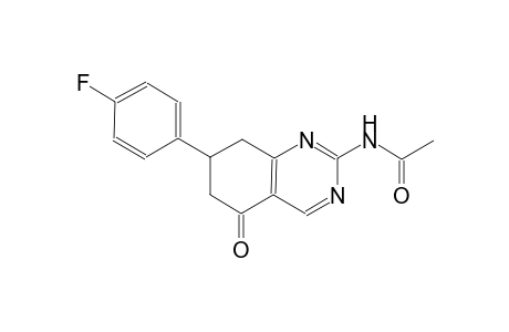 acetamide, N-[7-(4-fluorophenyl)-5,6,7,8-tetrahydro-5-oxo-2-quinazolinyl]-