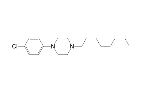 1-(4-Chlorophenyl)-4-octyl-piperazine