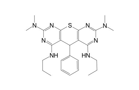 2,8-Bis(dimethylamino)-4,6-bis(propylamino)-5-phenyl-5H-thiopyrano[2,3-d:6,5-d']dipyrimidine