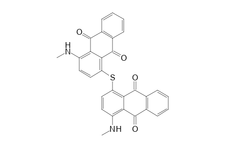 1,1'-Bis-[4-(methylamino)anthraquinonyl]sulphide