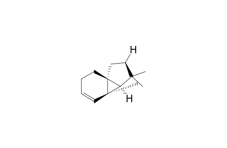 2,3b-Methano-3bH-cyclopenta[1,3]cyclopropa[1,2]benzene, 1,2,3,3a,4,5-hexahydro-3,3-dimethyl-, [2R-(2.alpha.,3a.beta.,3b.alpha.,7aR*)]-