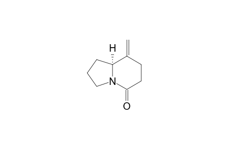 (8aS)-8-methylene-1,2,3,6,7,8a-hexahydroindolizin-5-one