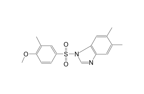 1H-benzimidazole, 1-[(4-methoxy-3-methylphenyl)sulfonyl]-5,6-dimethyl-