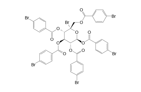 5-BROMO-PENTA-O-(4-BROMOBENZOYL)-BETA-D-GLUCOPYRANOSIDE
