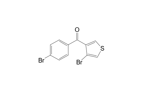 (4-bromanylthiophen-3-yl)-(4-bromophenyl)methanone