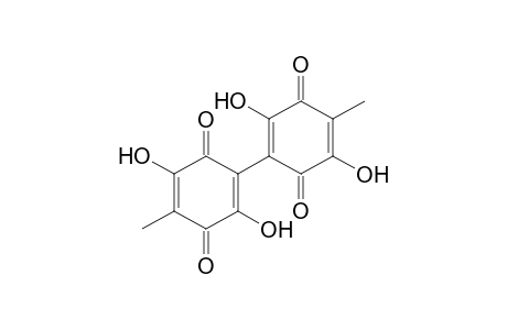 (Bi-1,4-cyclohexadien-1-yl)-3,3',6,6'-tetrone, 2,2',5,5'-tetrahydroxy-4,4'-dimethyl-