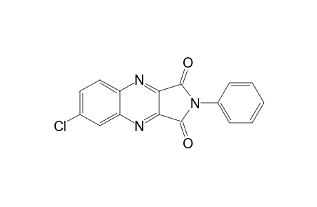 6-Chloro-2-phenylpyrrolo[3,4-b]quinoxaline-1,3-dione