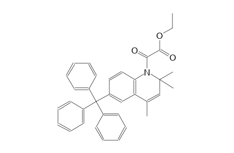 ethyl oxo(2,2,4-trimethyl-6-trityl-1(2H)-quinolinyl)acetate