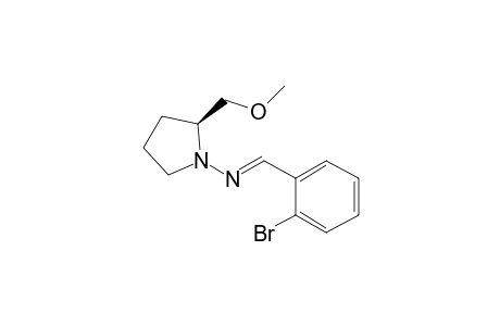 [1(E)-(2-Bromophenyl)methylene]-((2S)-2-methoxymethylpyrrolidin-1-yl)amine