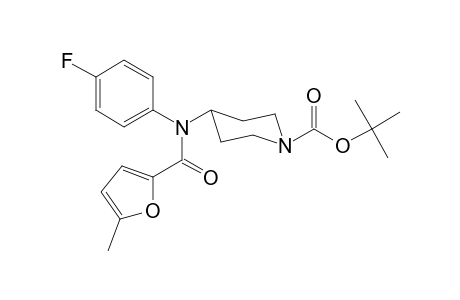 tert-Butyl-4-[(4-fluorophenyl)(5-methylfuran-2-carbonyl)amino]piperidine-1-carboxylate