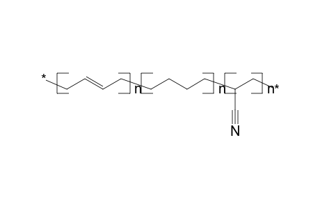 Poly(butenylene-co-butylene-co-acrylonitrile)