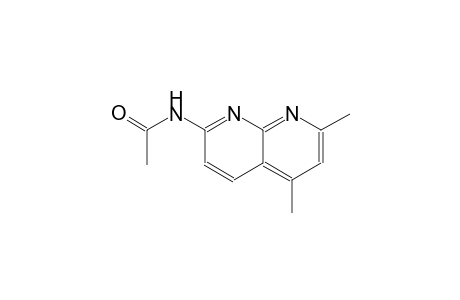 N-(5,7-dimethyl[1,8]naphthyridin-2-yl)acetamide