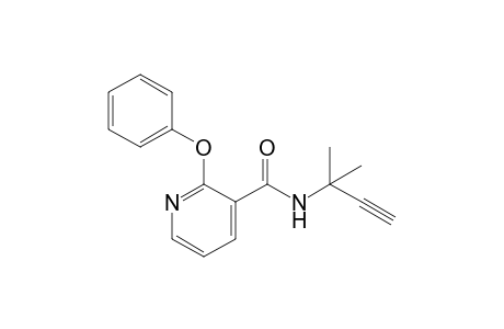 N-(1,1-dimethyl-2-propynyl)-2-phenoxynicotinamide