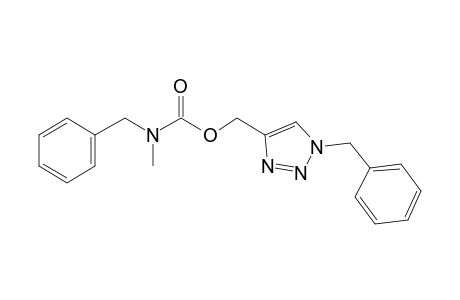 (1-Benzyl-1H-1,2,3-triazol-4-yl)methyl benzyl(methyl)carbamate