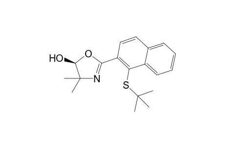 (S)-4,4-Dimethyl-2-[1-(tert-Butylsulfanyl)naphthalene-2-yl]-4,5-dihydrooxazole-5-ol