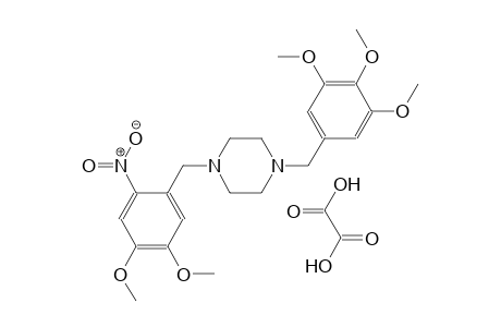 1-(4,5-dimethoxy-2-nitrobenzyl)-4-(3,4,5-trimethoxybenzyl)piperazine oxalate