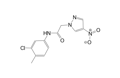 N-(3-chloro-4-methylphenyl)-2-(4-nitro-1H-pyrazol-1-yl)acetamide