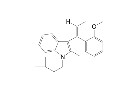 1-iso-Pentyl-3-(1-(2-methoxyphenyl)-1-propen-1-yl)-2-methyl-1H-indole I