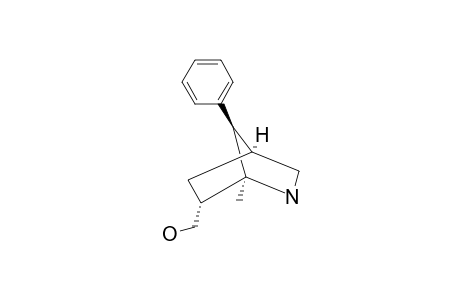 REL-(1R,2S,4R,7S)-2-HYDROXYMETHYL-1-METHYL-7-PHENYL-6-AZA-BICYCLO-[2.2.1]-HEXANE
