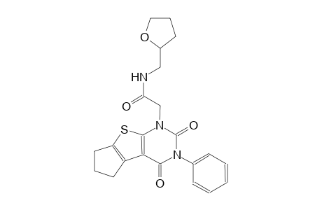 2H-cyclopenta[4,5]thieno[2,3-d]pyrimidine-1-acetamide, 1,3,4,5,6,7-hexahydro-2,4-dioxo-3-phenyl-N-[(tetrahydro-2-furanyl)methyl]-