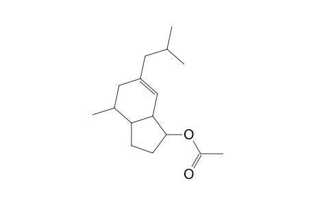 9-Acetoxy-3-isobutyl-5-methylbicyclo(4.3.0)non-2-ene