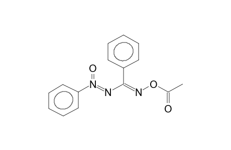 N-PHENYL-N'-(ALPHA-N-ACETOXYIMINOBENZYL)DIAZEN-N-OXIDE
