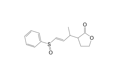 (1'RS,2'E,3RS,RsSs) [1'-methyl-3'-(phenylsulfinyl)prop-2'-enyl]butan-4-olide