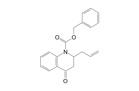 (phenylmethyl) 4-oxidanylidene-2-prop-2-enyl-2,3-dihydroquinoline-1-carboxylate