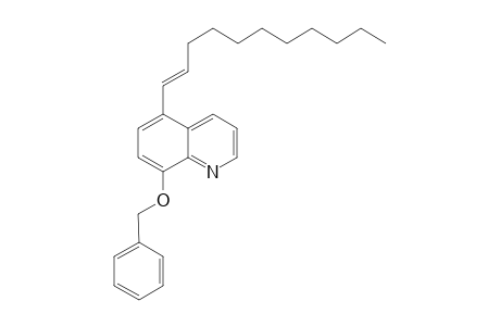 8-(Benzyloxy)-5-undecenylquinoline