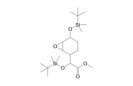 Methyl 2-(tert-Butyldimethylsiloxy)2-{5-(tert-butyldimethylsiloxy)-7-oxabicyclo[4.1.0]heptan-2-yl}acetate