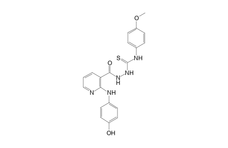 2-[2-(4-Hydroxyphenylamino)nicotinoyl]-N-(4-methoxyphenyl)hydrazinecarbothioamide