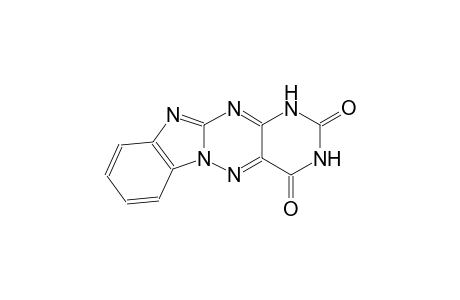 Pyrimido[4',5':5,6]1,2,4-triazino[2,3-a]benzimidazole-2,4-(1H,3H)-dione