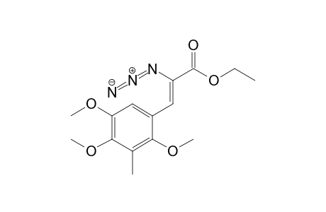 (Z)-2-azido-3-(2,4,5-trimethoxy-3-methyl-phenyl)acrylic acid ethyl ester