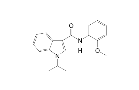 N-(2-Methoxyphenyl)-1-(propan-2-yl)-1H-indole-3-carboxamide