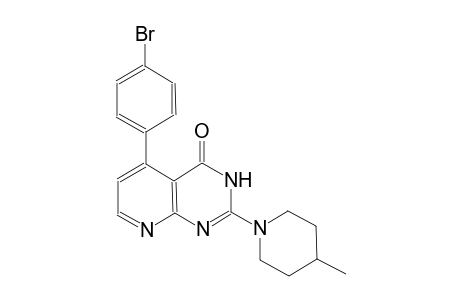 pyrido[2,3-d]pyrimidin-4(3H)-one, 5-(4-bromophenyl)-2-(4-methyl-1-piperidinyl)-