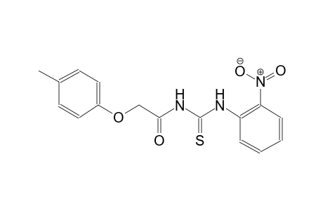 N-[(4-methylphenoxy)acetyl]-N'-(2-nitrophenyl)thiourea