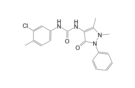 urea, N-(3-chloro-4-methylphenyl)-N'-(2,3-dihydro-1,5-dimethyl-3-oxo-2-phenyl-1H-pyrazol-4-yl)-
