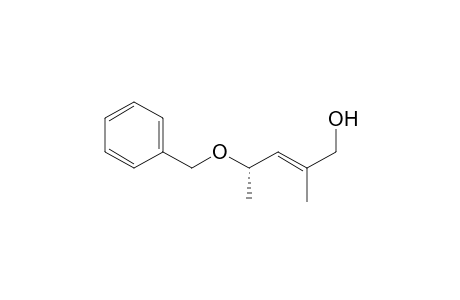 (E)-(S)-2-Methyl-4-phenylmethoxy-2-penten-1-ol