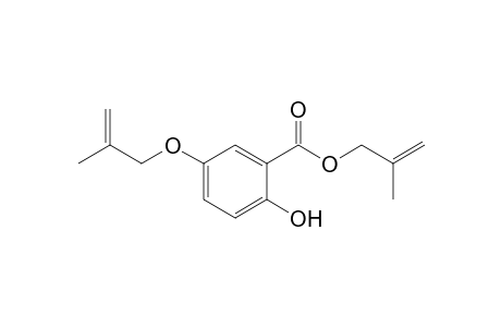 2-Hydroxy-5-(2-methylallyloxy)benzoic acid 2-methylallyl ester