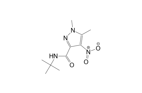 N-(tert-butyl)-1,5-dimethyl-4-nitro-1H-pyrazole-3-carboxamide
