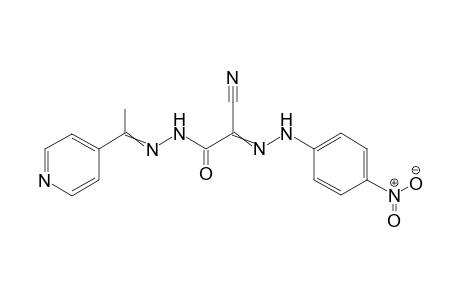 N'-(4-Nitrophenyl)-2-oxo-2-(2-(1-(pyridin-4-yl)ethylidene)hydrazinyl)acetohydrazonoyl cyanide