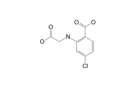 2-(carboxymethylamino)-4-chlorobenzoic acid