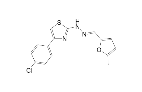 5-methyl-2-furaldehyde [4-(4-chlorophenyl)-1,3-thiazol-2-yl]hydrazone