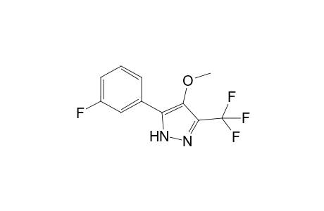5-(3-Fluorophenyl)-3-methoxy-3-(trifluoromethyl)-pyrazole