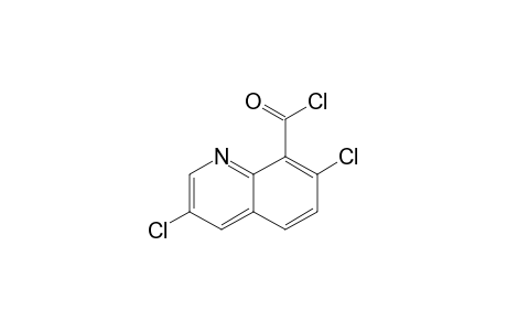 8-Quinolinecarbonyl chloride, 3,7-dichloro-