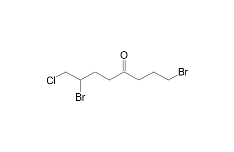 1,7-Dibromo-8-chlorooctan-4-one
