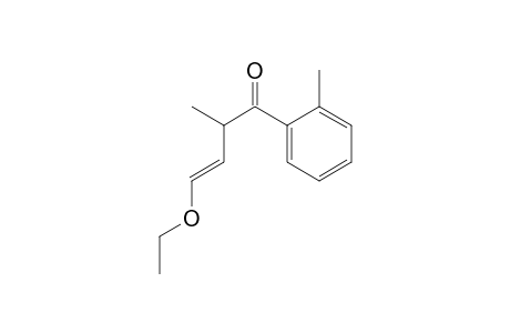 3-Buten-1-one, 4-ethoxy-2-methyl-1-(2-methylphenyl)-, (E)-