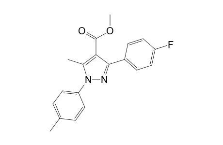 Methyl 3-(4-fluorophenyl)-5-methyl-1-(p-tolyl)-1H-pyrazole-4-carboxylate