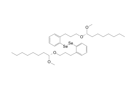 (S,S)-Bis[2-(1-methoxy-n-octyloxypropyl)phenyl] diselenide